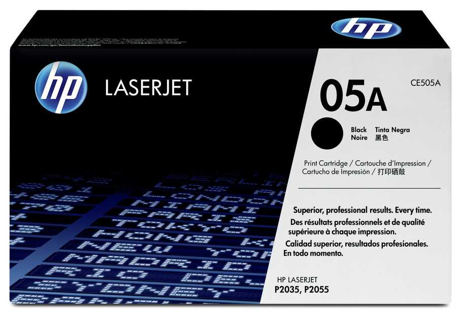 HP 05A Black Original LaserJet Toner Cartridge